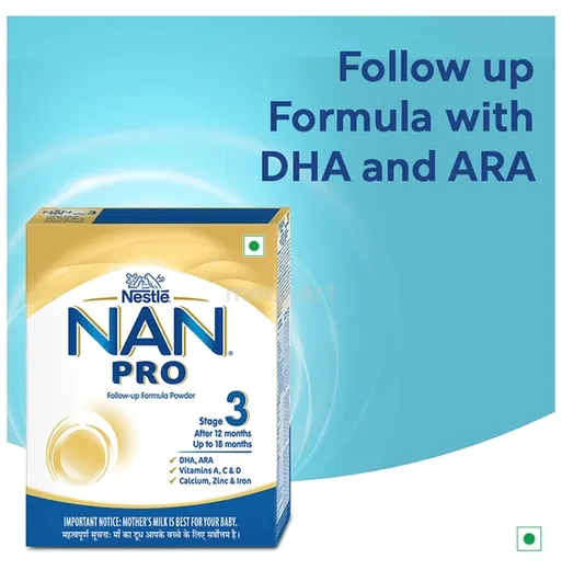 nan pro stage 3 follow-up formula powder 400 gm